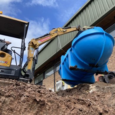 emptying of septic tanks